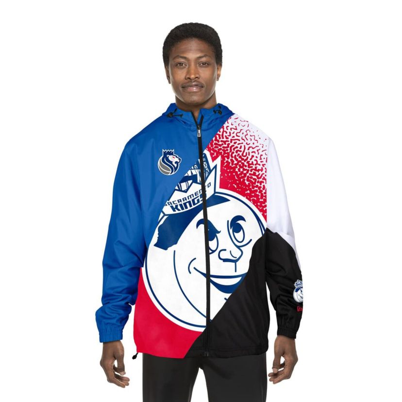 NBA Sacramento Kings 2024/25 City Edition Full-Zip Windbreaker Jacket
