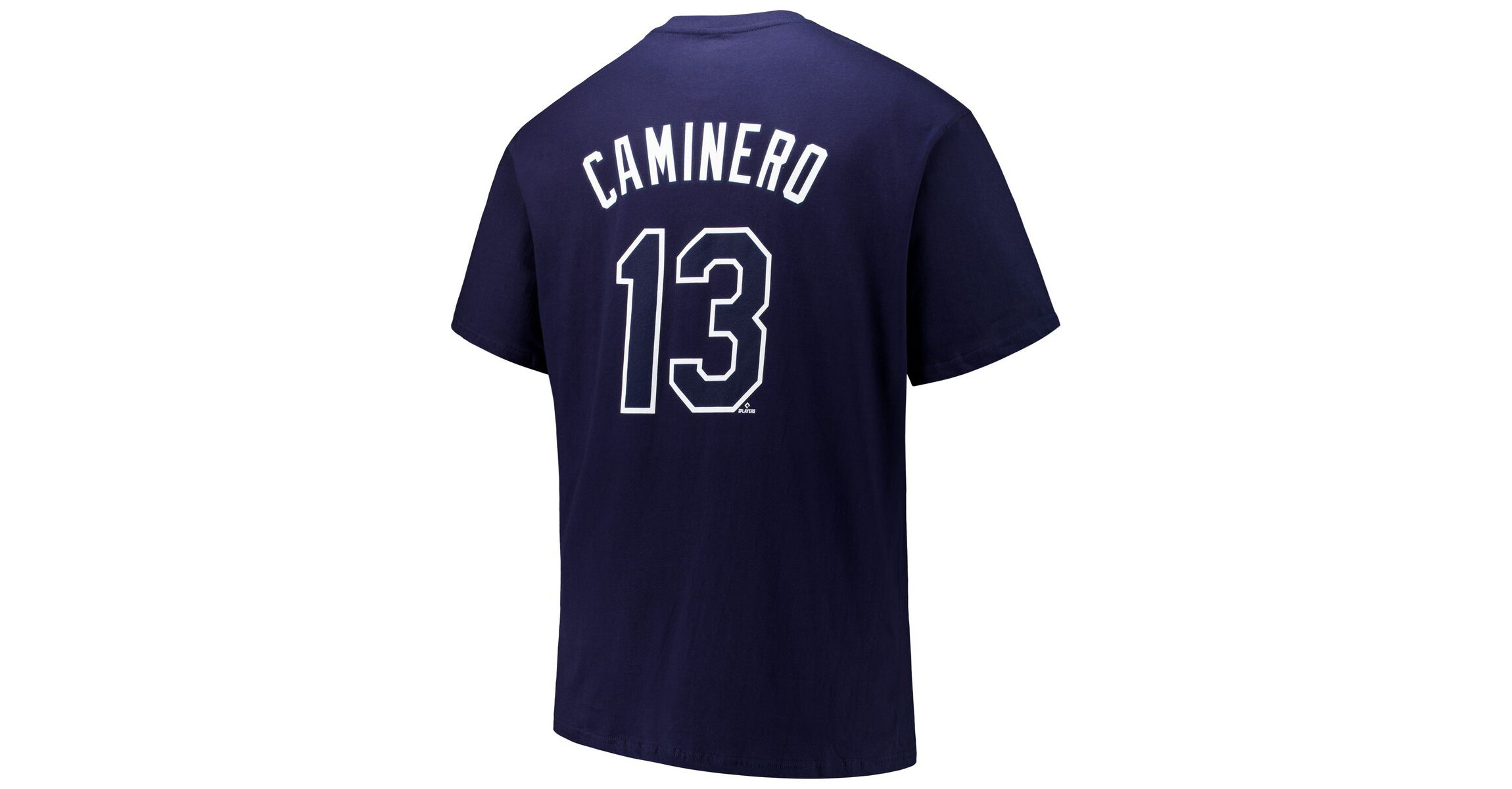 MLB Fanatics Junior Caminero Tampa Bay Rays Big & Tall Name & Number T-Shirt