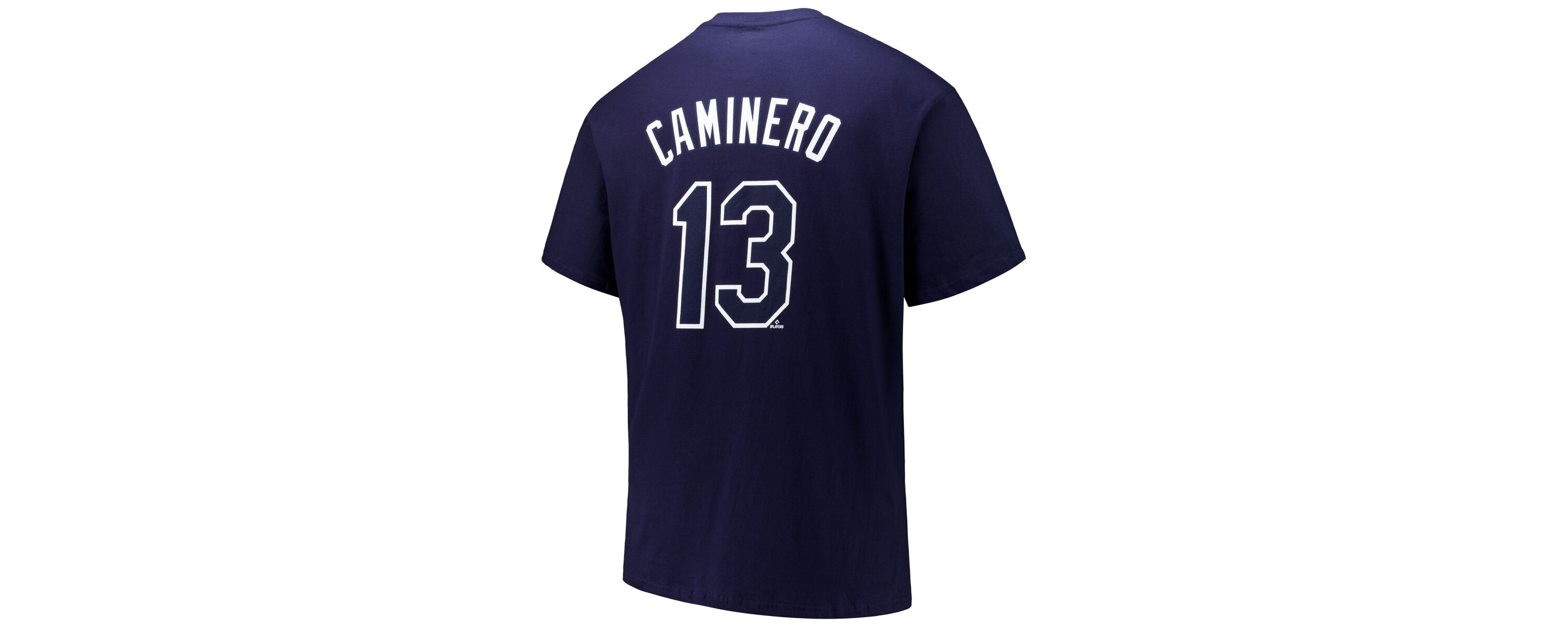 MLB Fanatics Junior Caminero Tampa Bay Rays Big & Tall Name & Number T-Shirt