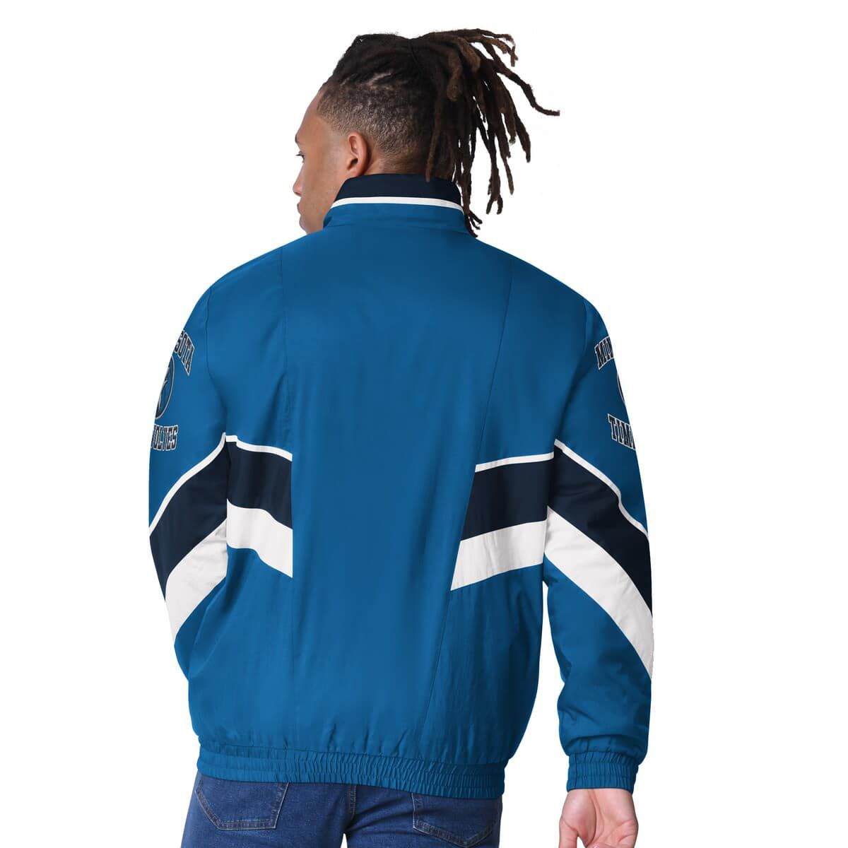NBA Minnesota Timberwolves Captain Oxford Full-Zip Jacket