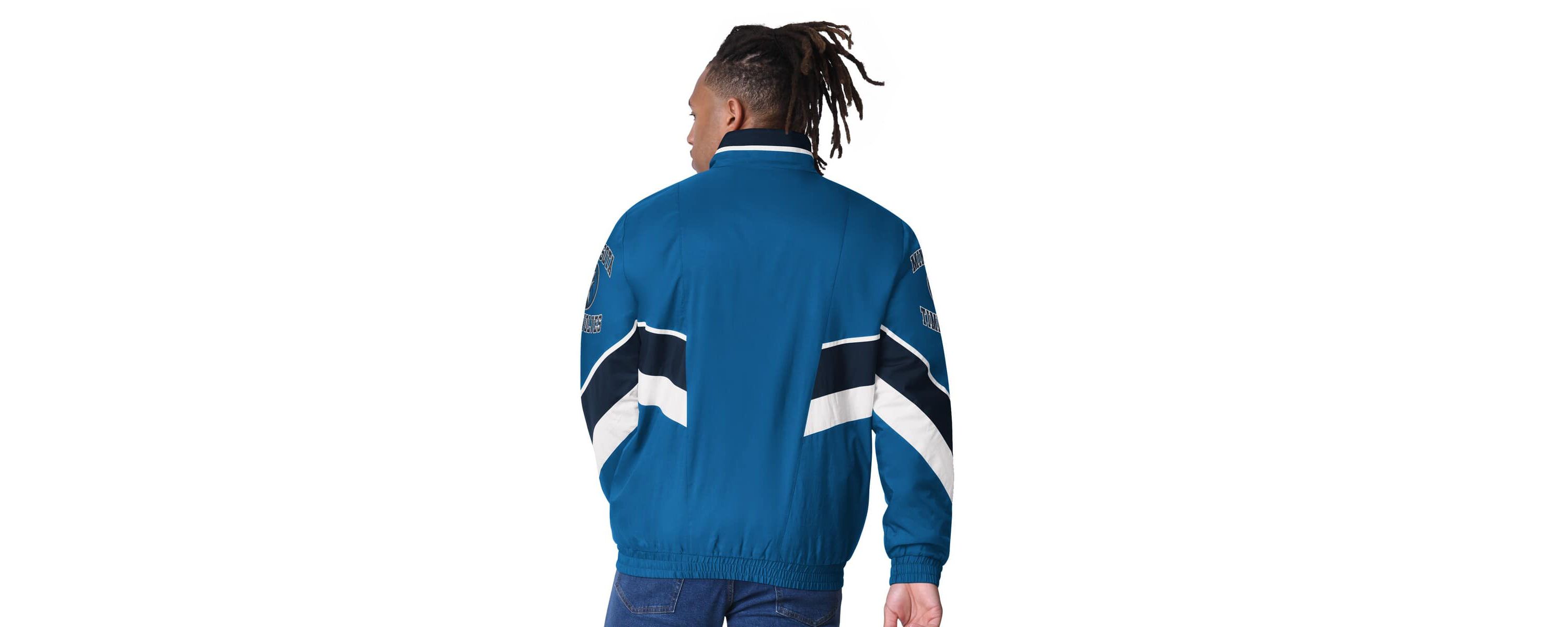 NBA Minnesota Timberwolves Captain Oxford Full-Zip Jacket