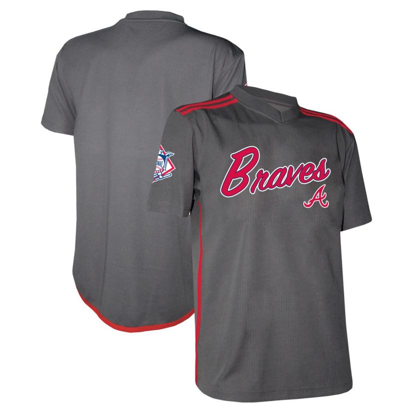 MLB Atlanta Braves Team V-Neck Jersey