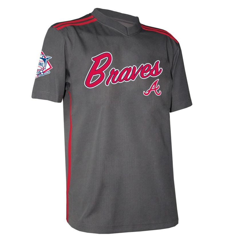 MLB Atlanta Braves Team V-Neck Jersey