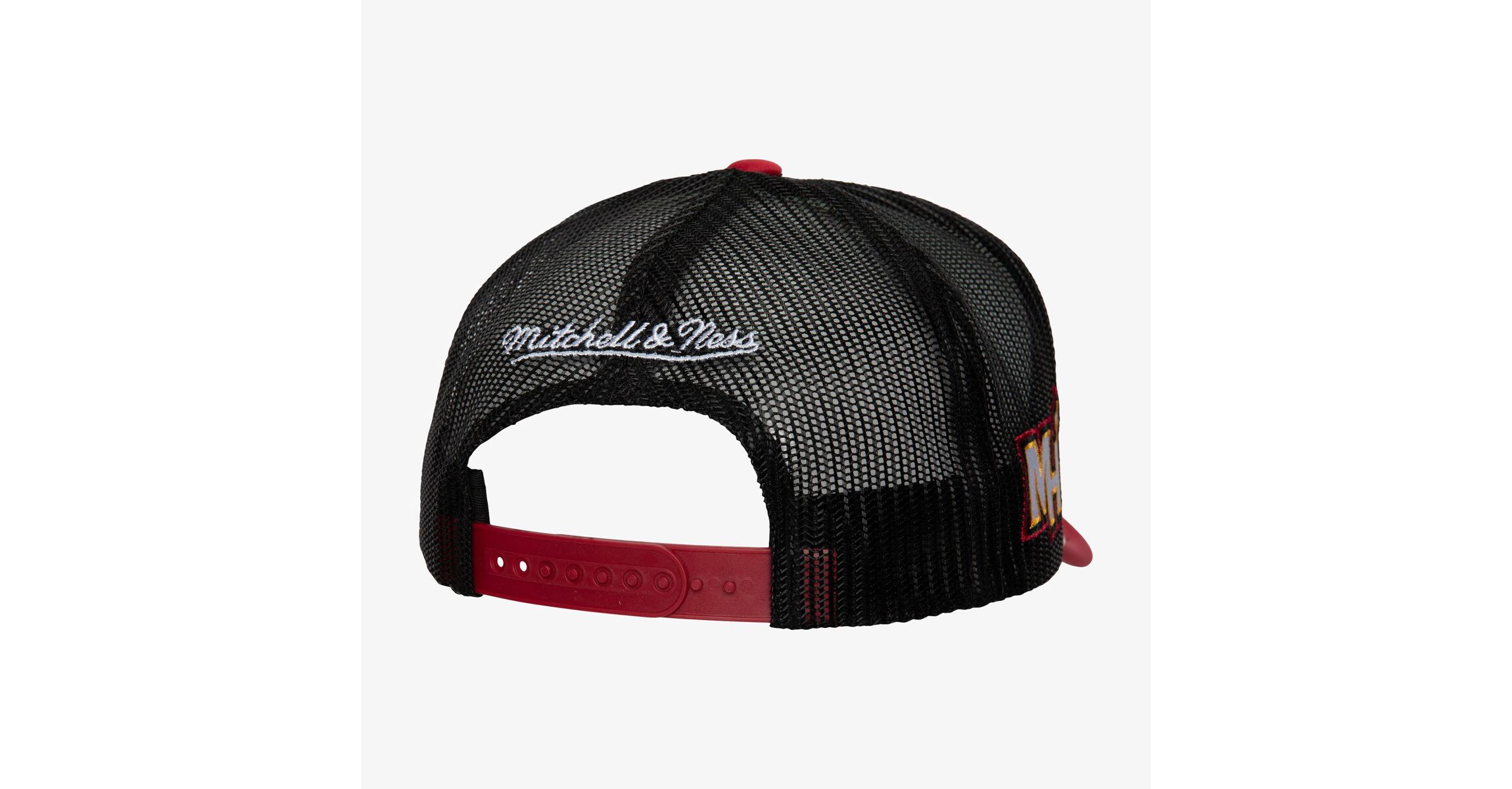 NBA Miami Heat Hardwood Classics Blocker Foam Front Trucker Adjustable Hat