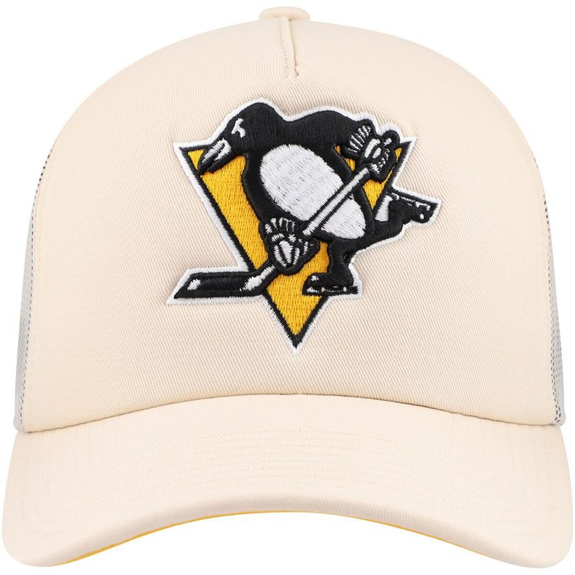 NHL Pittsburgh Penguins Foam Front Trucker Adjustable Hat