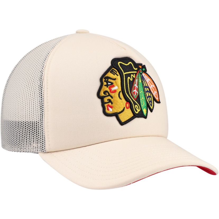 NHL Chicago Blackhawks Foam Front Trucker Adjustable Hat
