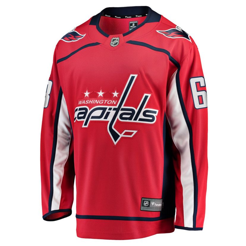 NHL Fanatics Ivan Miroshnichenko Washington Capitals Breakaway Jersey