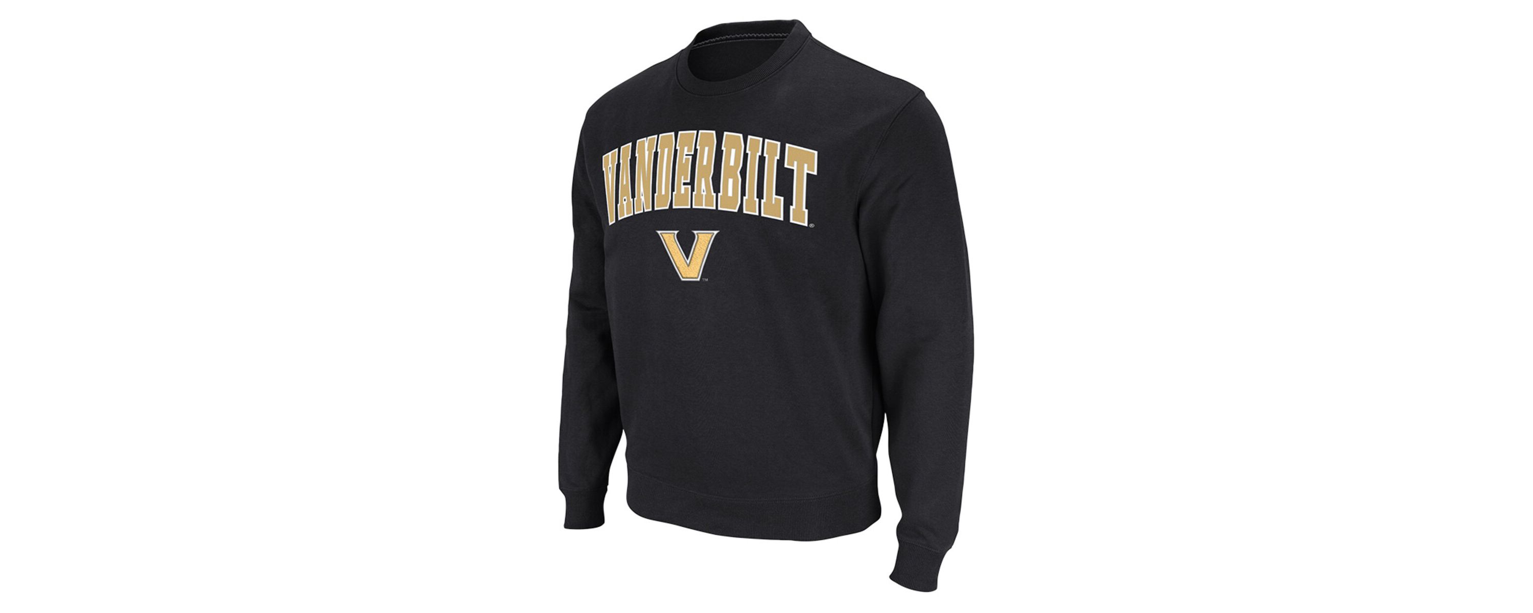 NCAA Vanderbilt Commodores Arch & Logo Pullover Sweatshirt