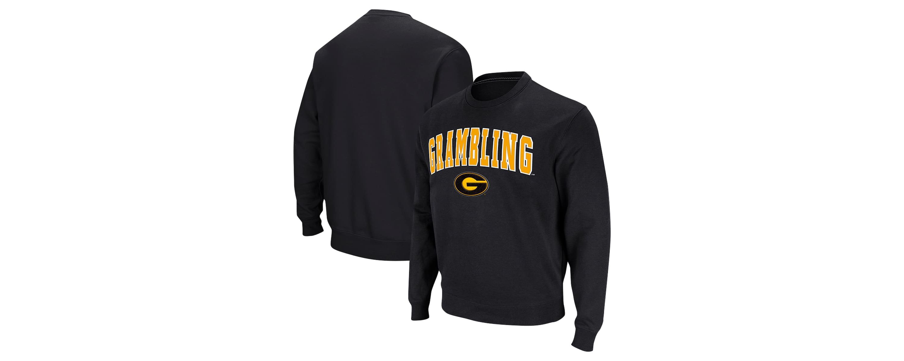 Grambling State Tigers NCAA Grambling Tigers Arch & Logo Pullover Sweatshirt