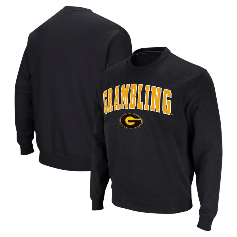 Grambling State Tigers NCAA Grambling Tigers Arch & Logo Pullover Sweatshirt