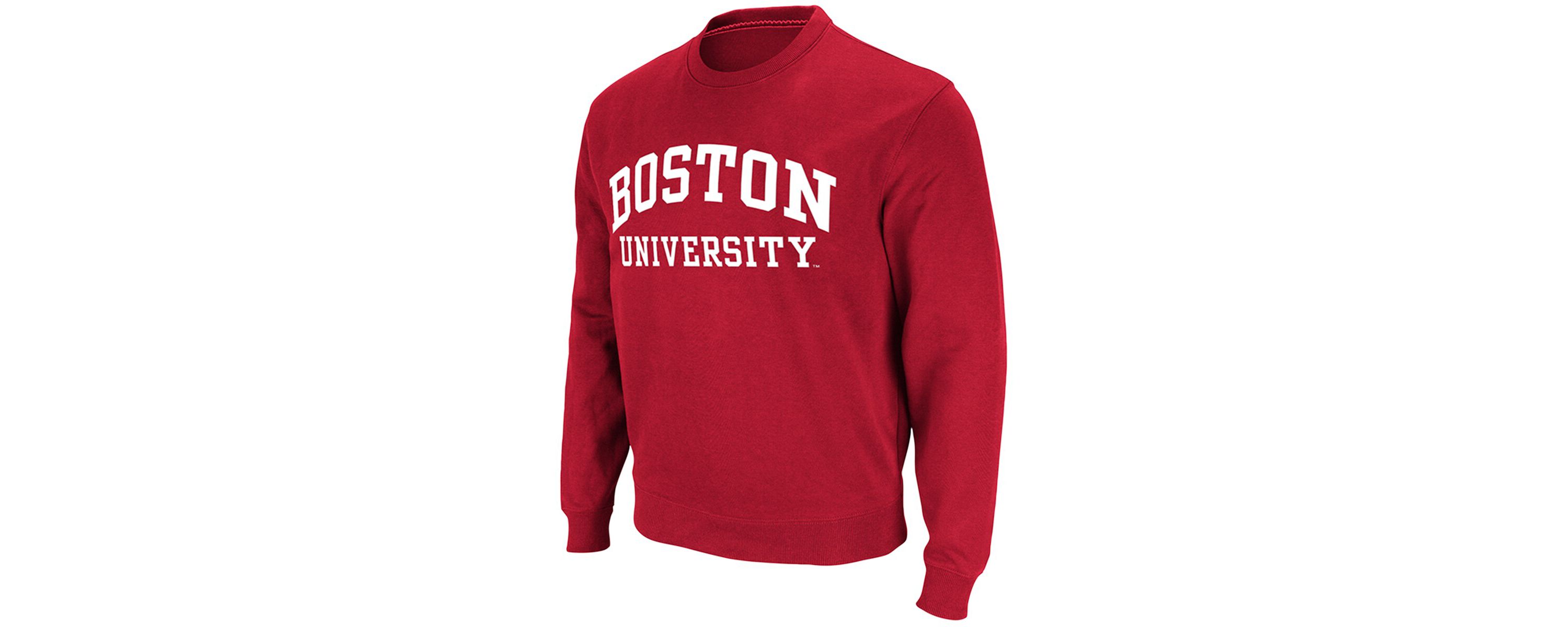 NCAA Boston University Arch & Logo Pullover Sweatshirt
