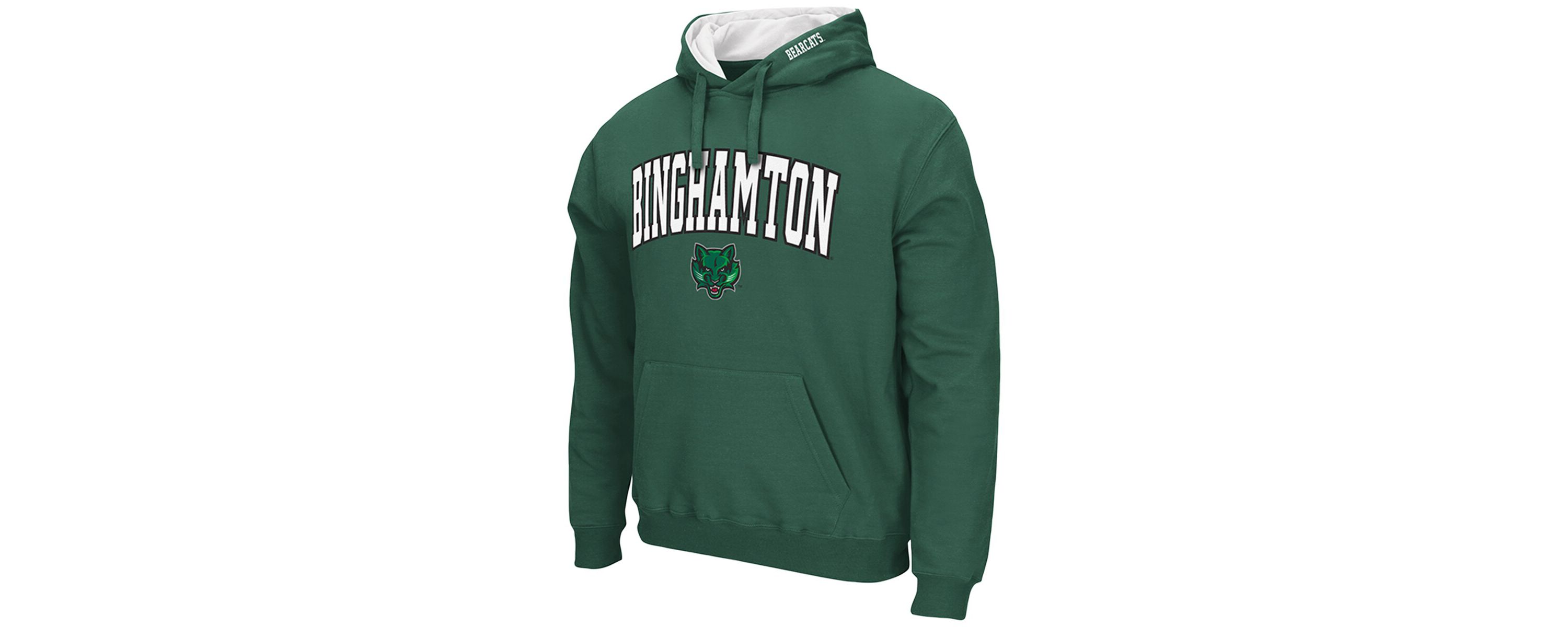 NCAA Binghamton Bearcats Arch & Logo 3.0 Pullover Hoodie