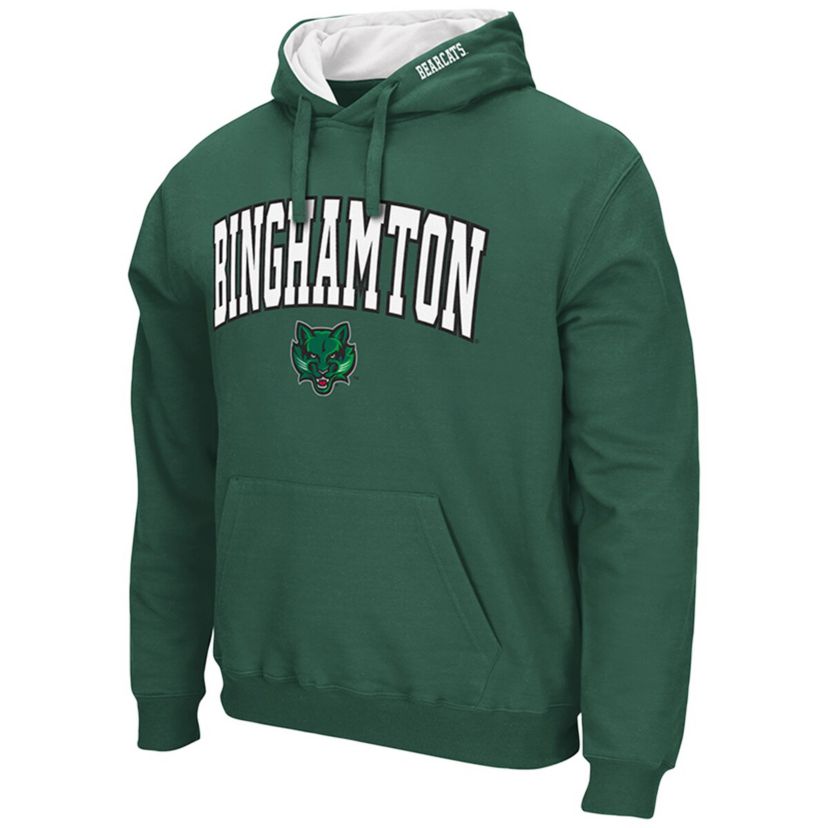 NCAA Binghamton Bearcats Arch & Logo 3.0 Pullover Hoodie