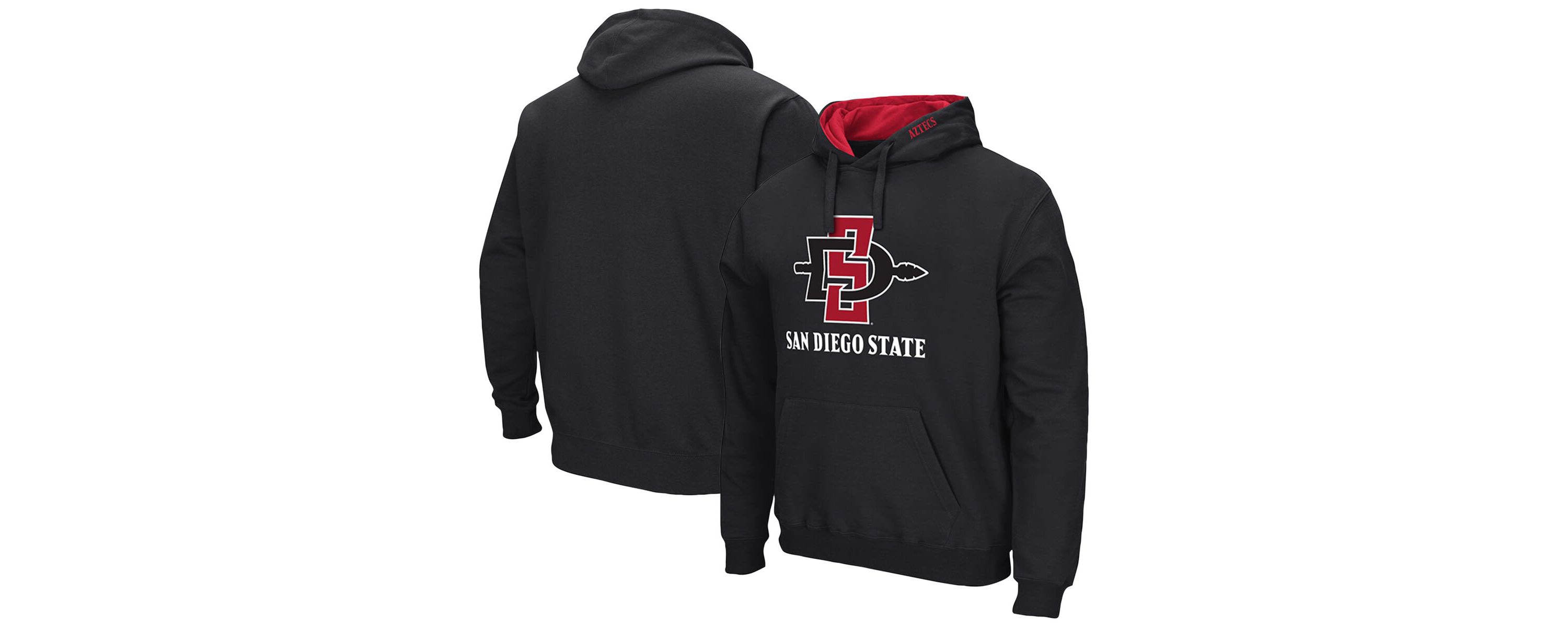 NCAA San Diego State Aztecs Arch & Logo 3.0 Pullover Hoodie