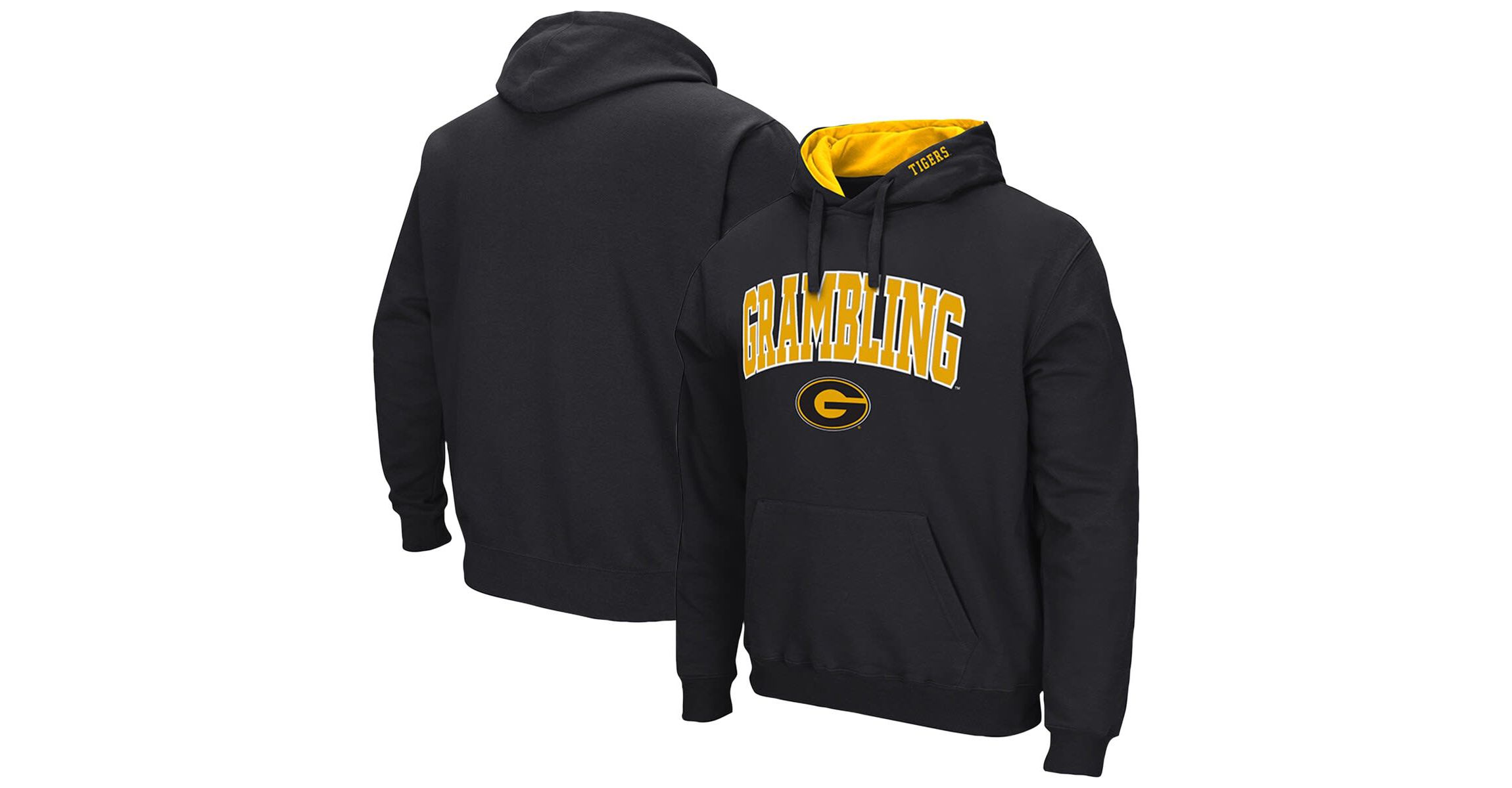 Grambling State Tigers NCAA Grambling Tigers Arch & Logo 3.0 Pullover Hoodie
