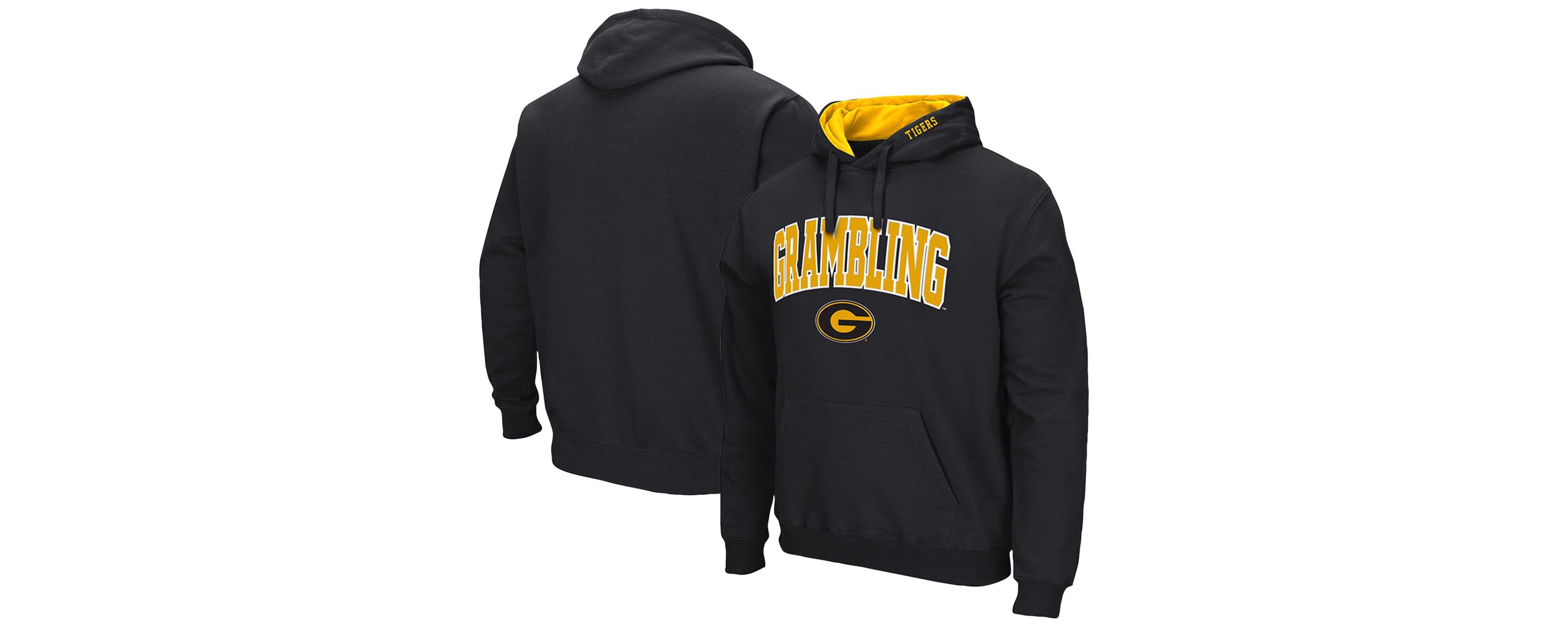 Grambling State Tigers NCAA Grambling Tigers Arch & Logo 3.0 Pullover Hoodie
