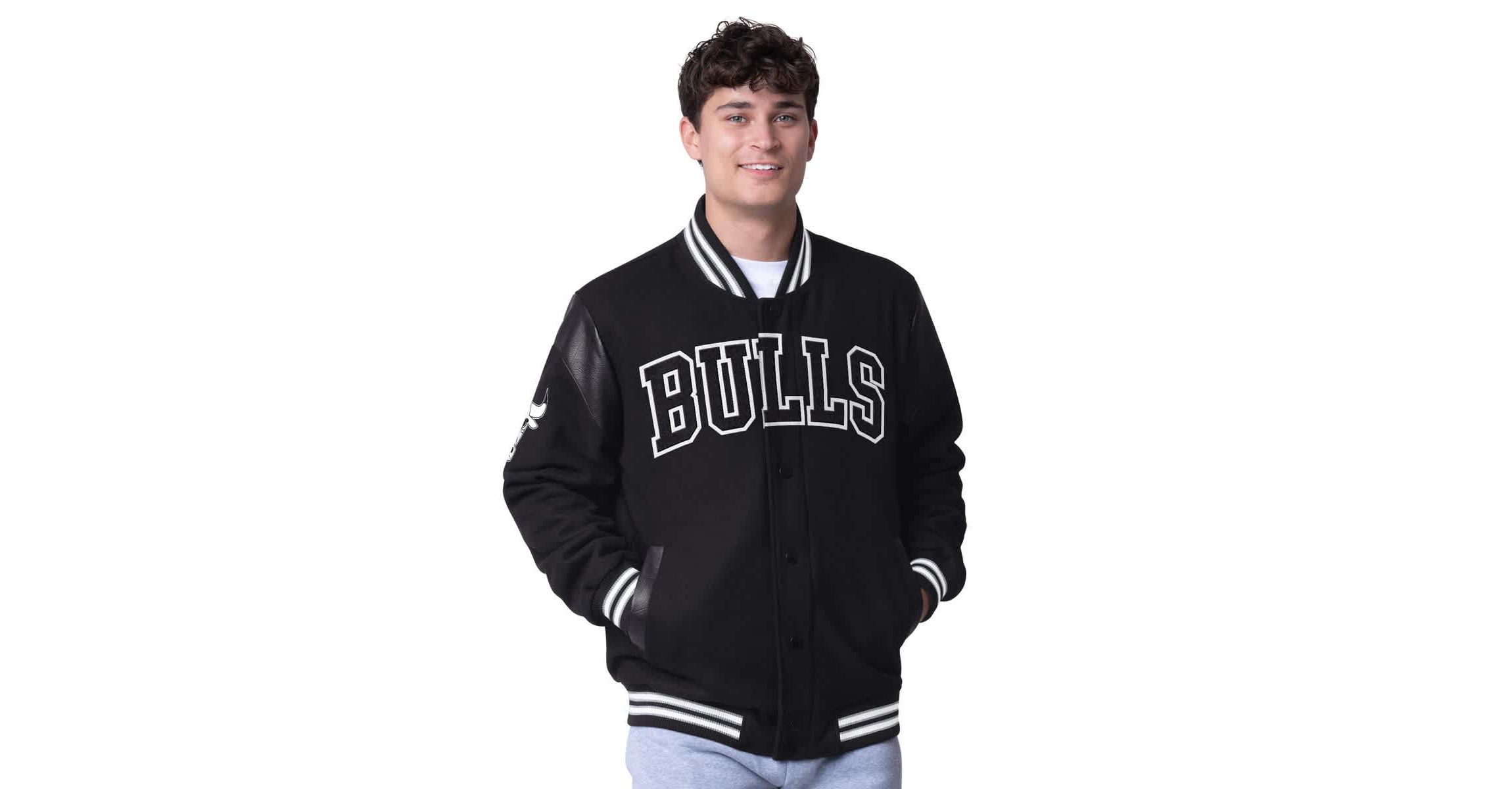 NBA Chicago Bulls Clutch Hitter Full-Snap Varsity Jacket