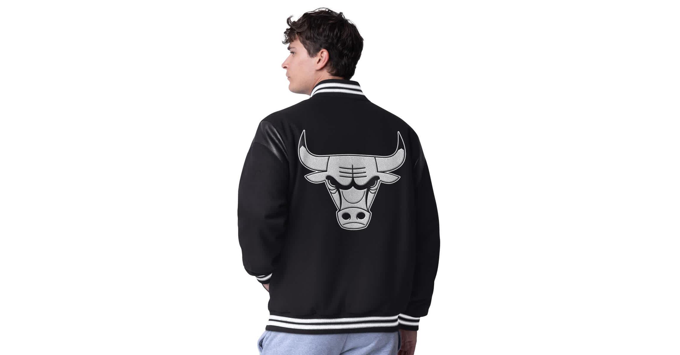 NBA Chicago Bulls Clutch Hitter Full-Snap Varsity Jacket