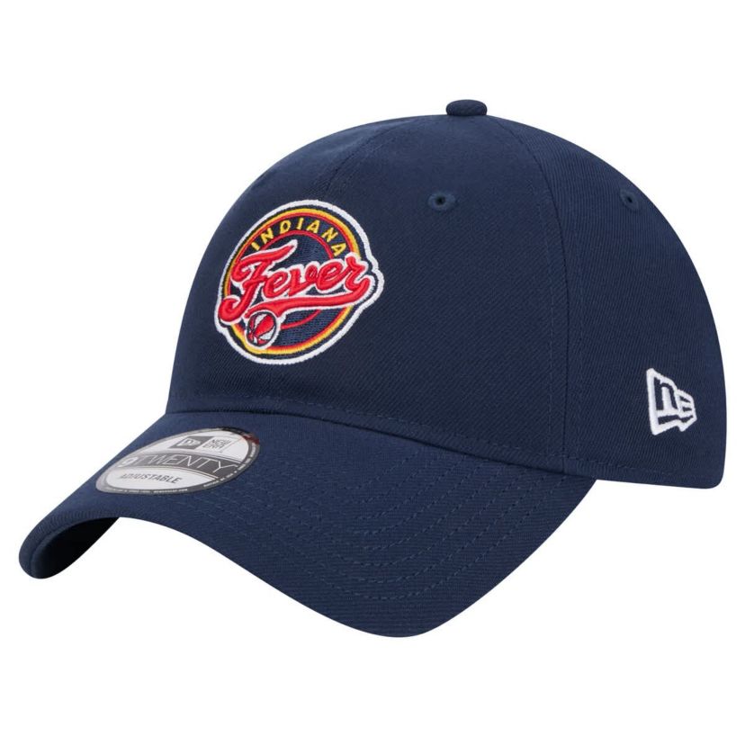 WNBA Unisex Indiana Fever Core Logo 9TWENTY Adjustable Hat