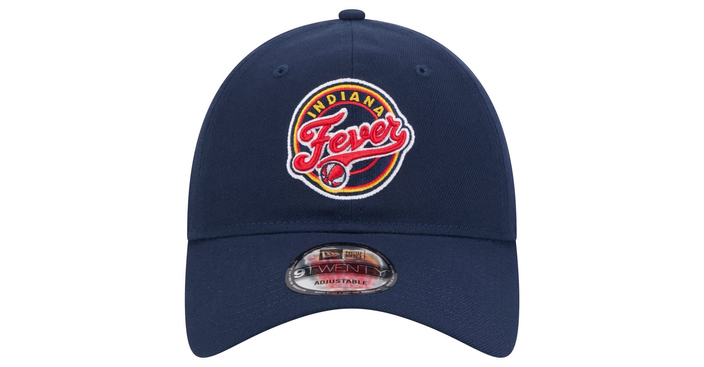 WNBA Unisex Indiana Fever Core Logo 9TWENTY Adjustable Hat