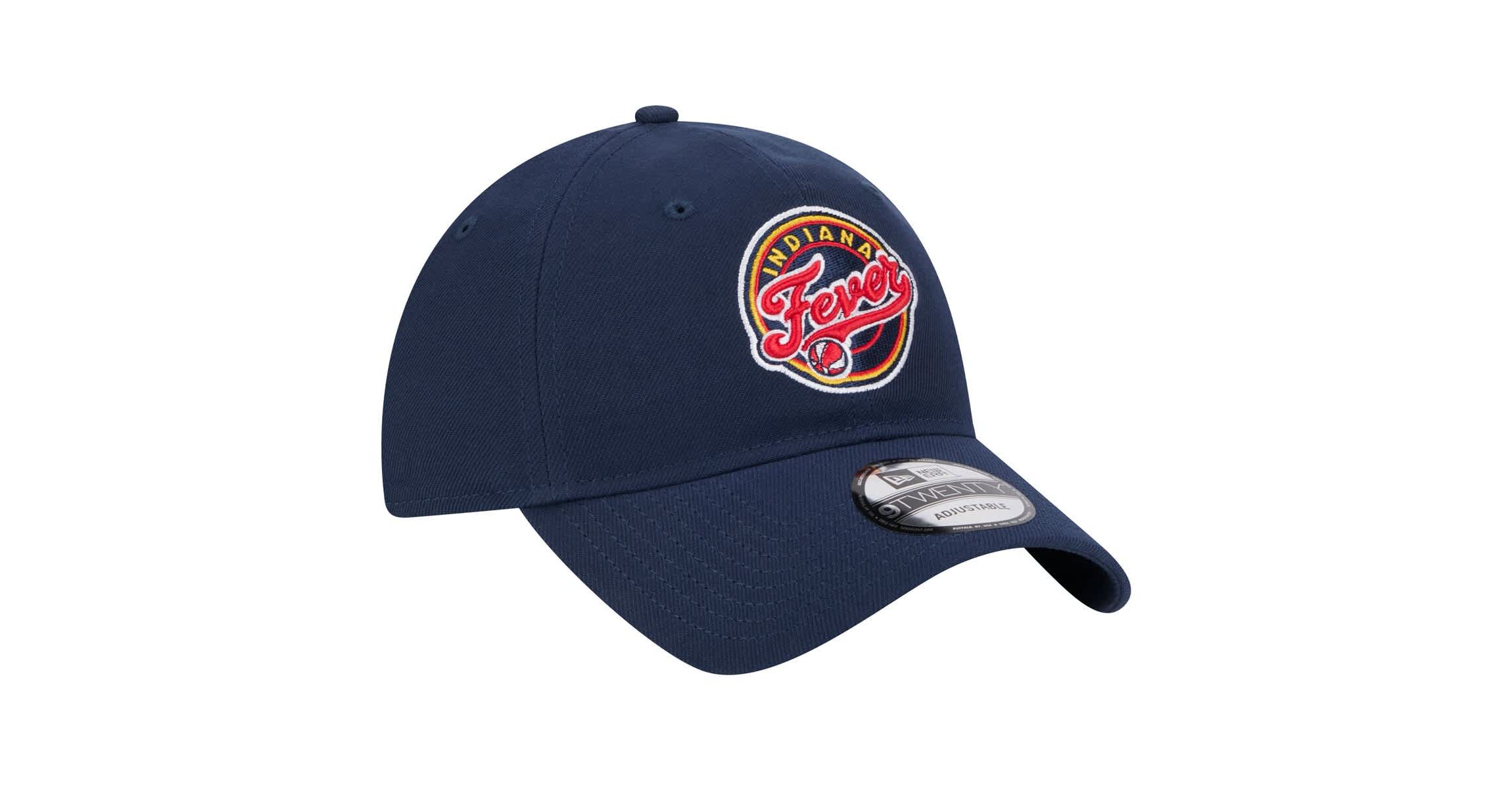 WNBA Unisex Indiana Fever Core Logo 9TWENTY Adjustable Hat
