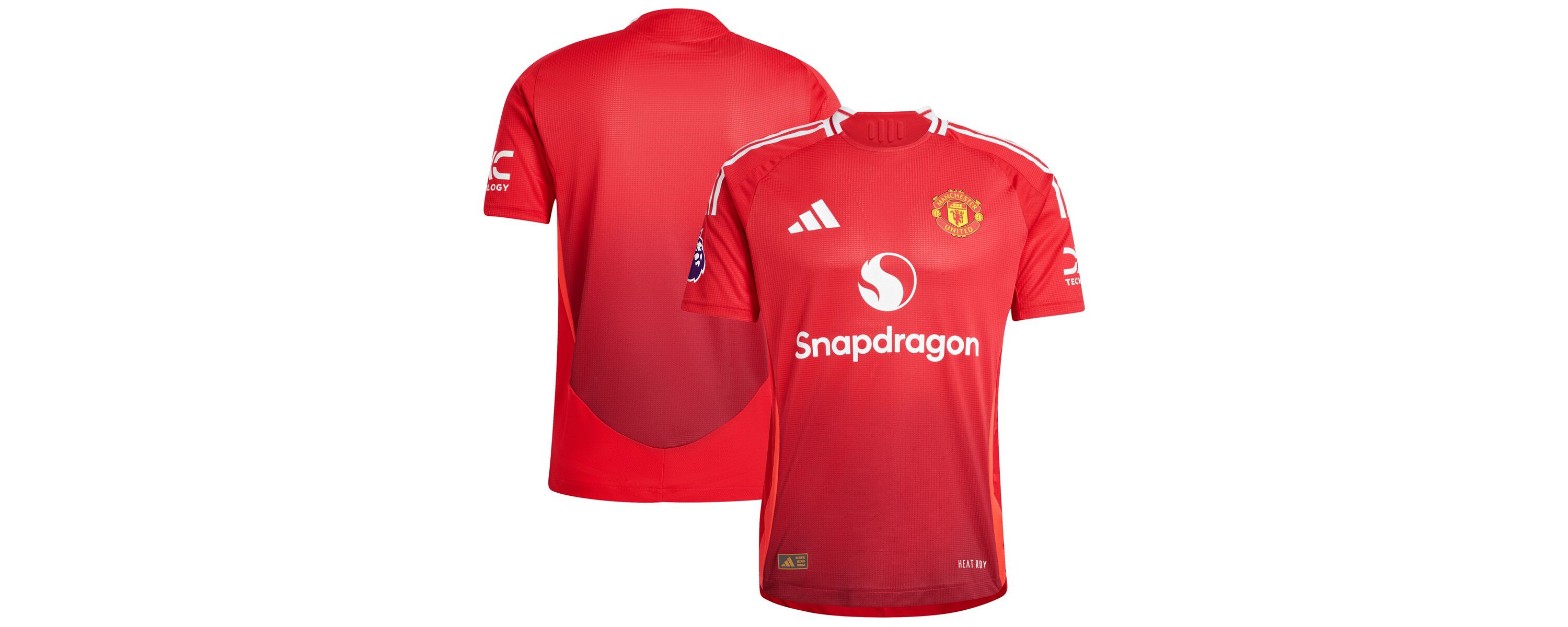 International Clubs Manchester United 2024/25 Home Authentic Patch Jersey