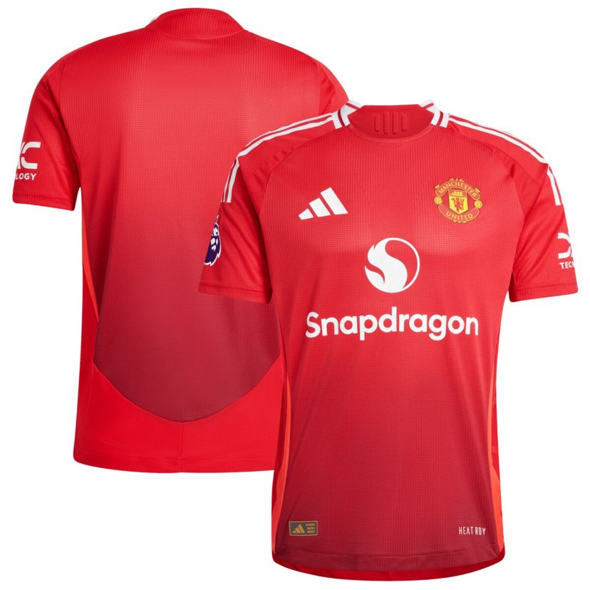 International Clubs Manchester United 2024/25 Home Authentic Patch Jersey