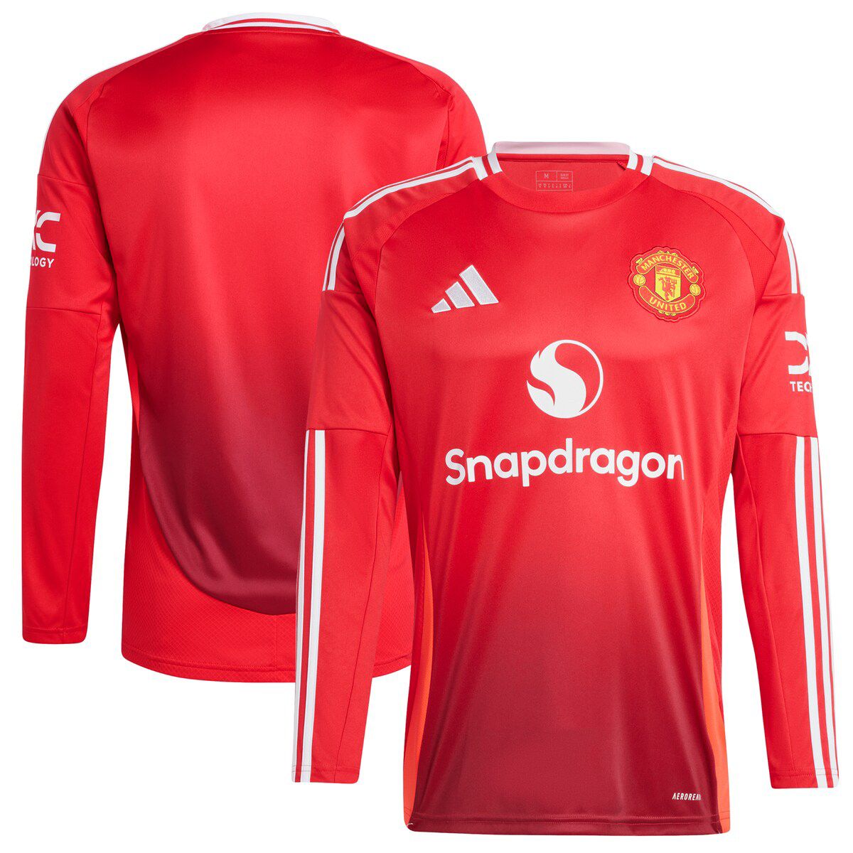 International Clubs Manchester United 2024/25 Home Long Sleeve Replica Jersey