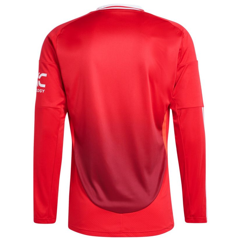 International Clubs Manchester United 2024/25 Home Long Sleeve Replica Jersey