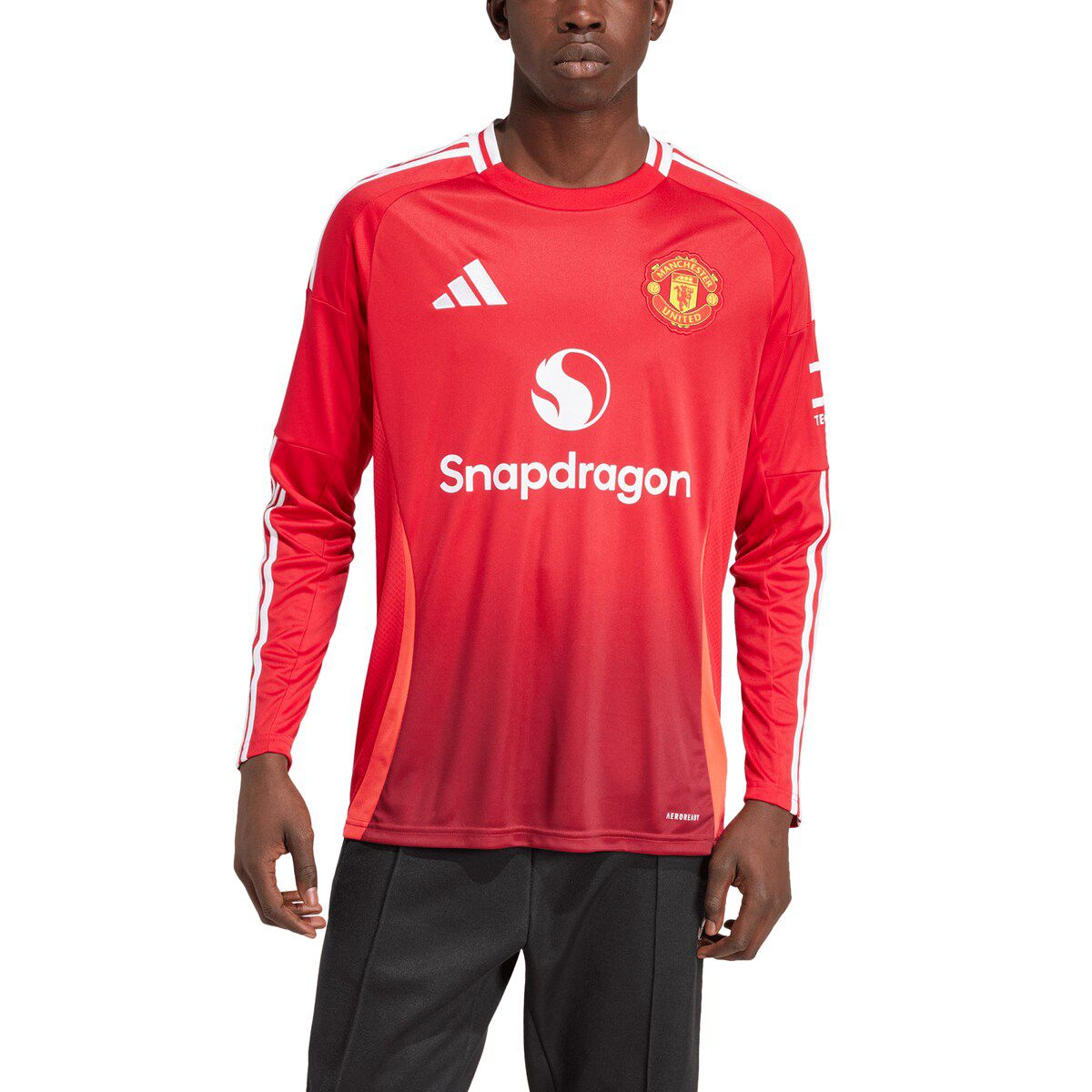 International Clubs Manchester United 2024/25 Home Long Sleeve Replica Jersey