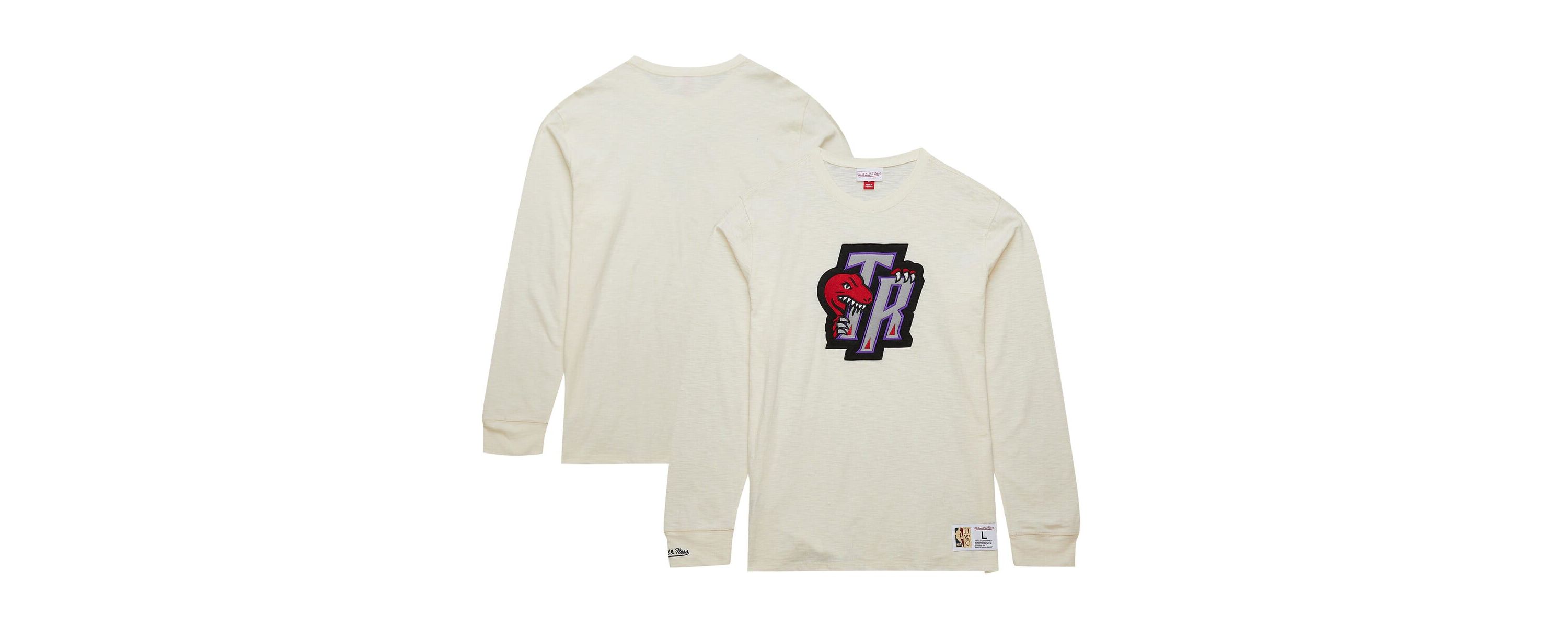 NBA Toronto Raptors Hardwood Classics Vintage Long Sleeve T-Shirt