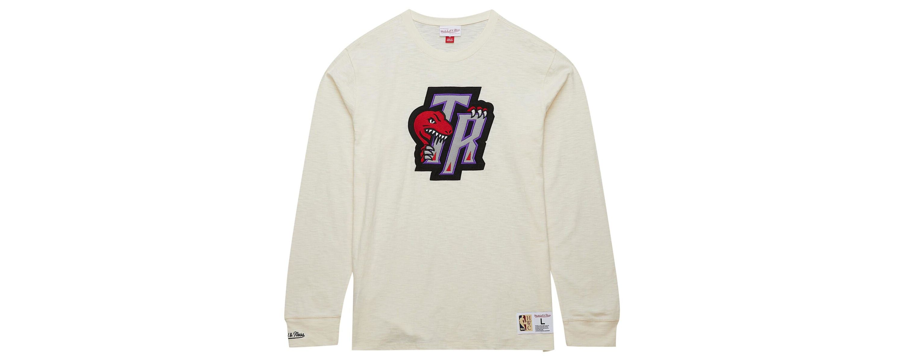 NBA Toronto Raptors Hardwood Classics Vintage Long Sleeve T-Shirt