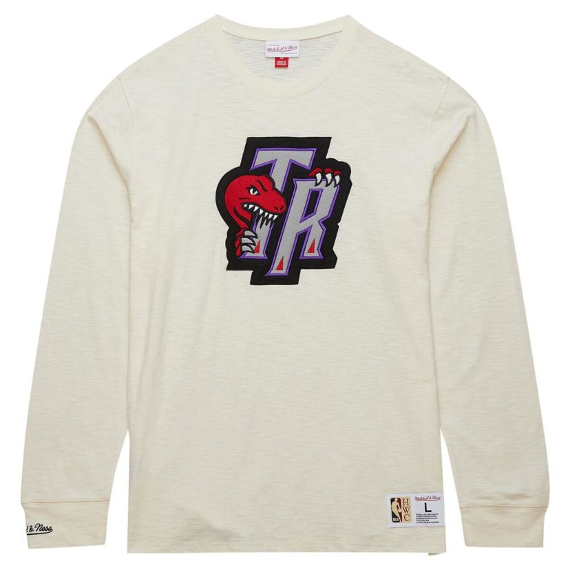 NBA Toronto Raptors Hardwood Classics Vintage Long Sleeve T-Shirt