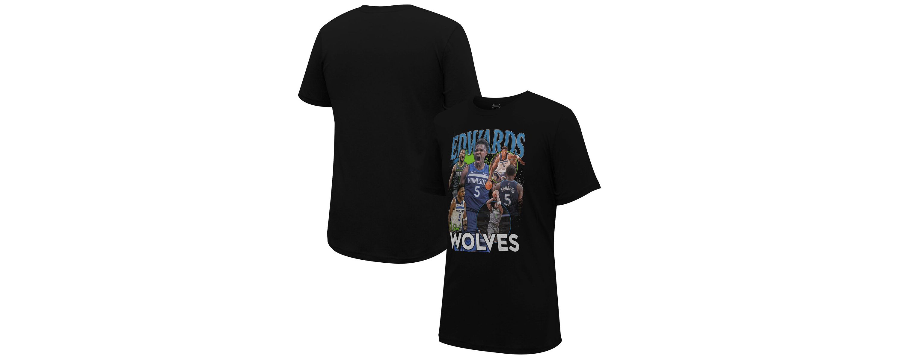 NBA Unisex Anthony Edwards Minnesota Timberwolves Player Crossroads T-Shirt