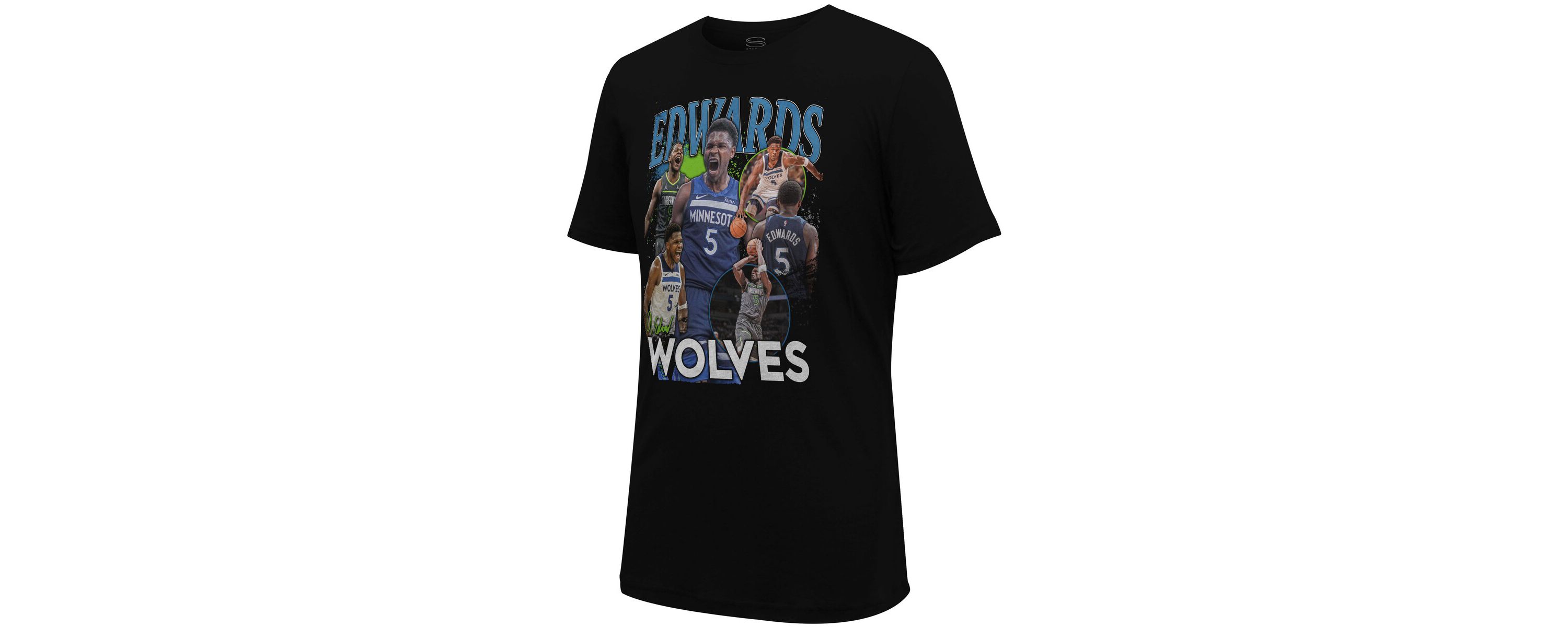 NBA Unisex Anthony Edwards Minnesota Timberwolves Player Crossroads T-Shirt