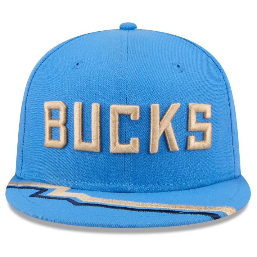 NBA Milwaukee Bucks 2024/25 City Edition 59FIFTY Fitted Hat