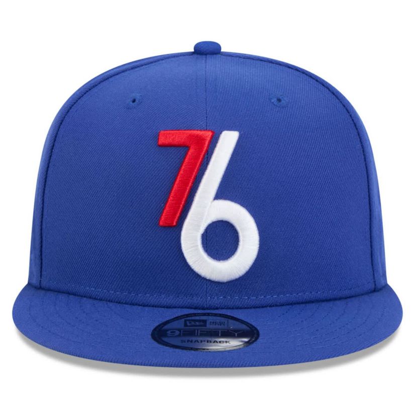 NBA Philadelphia 76ers 2024/25 City Edition Alternate 9FIFTY Snapback Hat