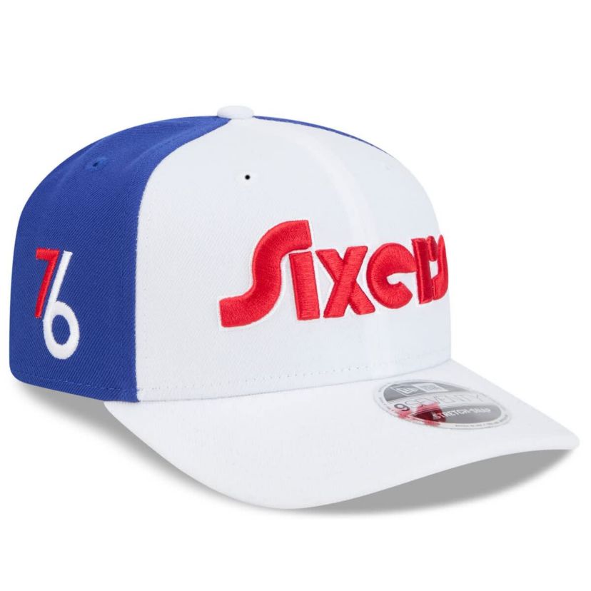 NBA Philadelphia 76ers 2024/25 City Edition 9SEVENTY Stretch-Snap Hat