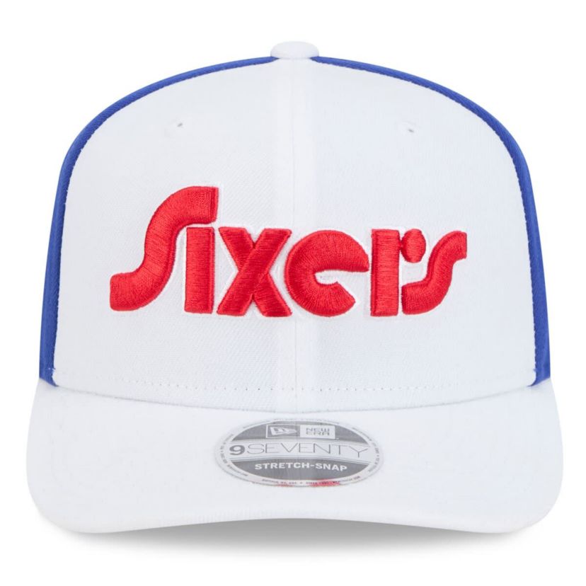 NBA Philadelphia 76ers 2024/25 City Edition 9SEVENTY Stretch-Snap Hat