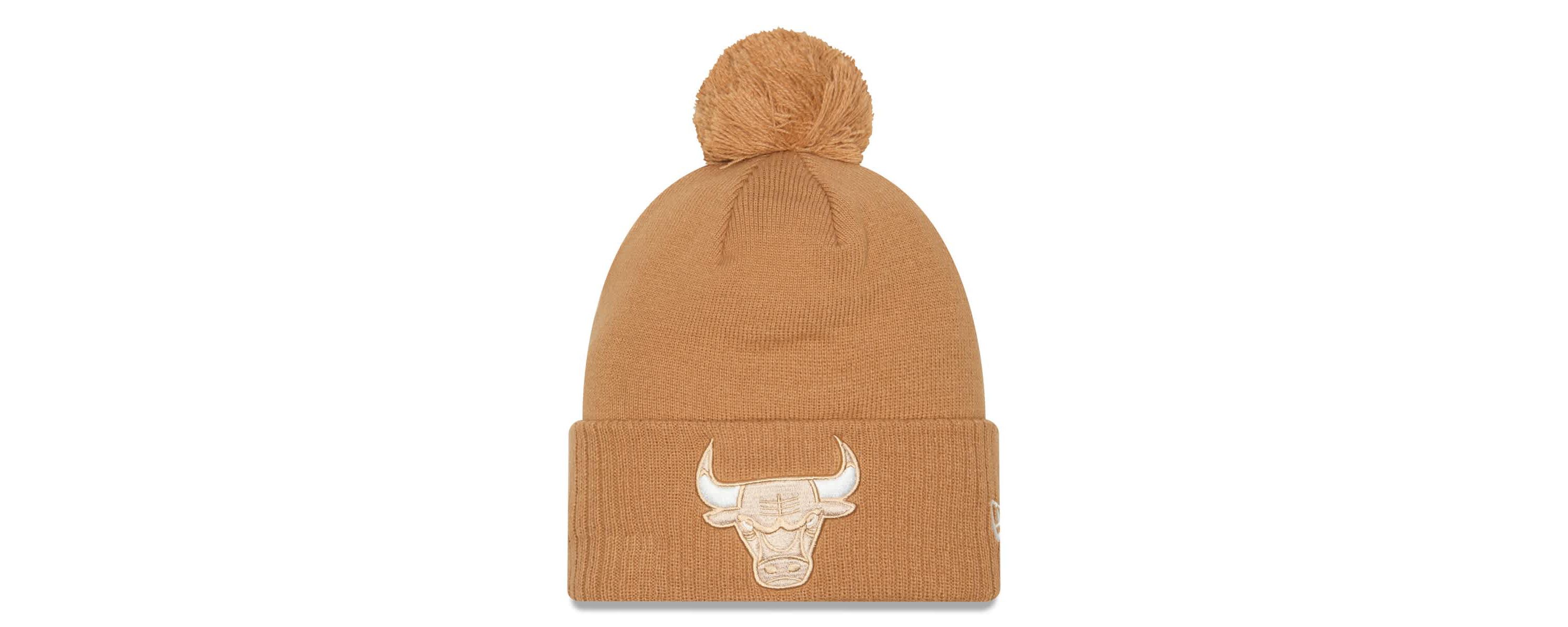 NBA Chicago Bulls 2024/25 City Edition Cuffed Knit Hat with Pom