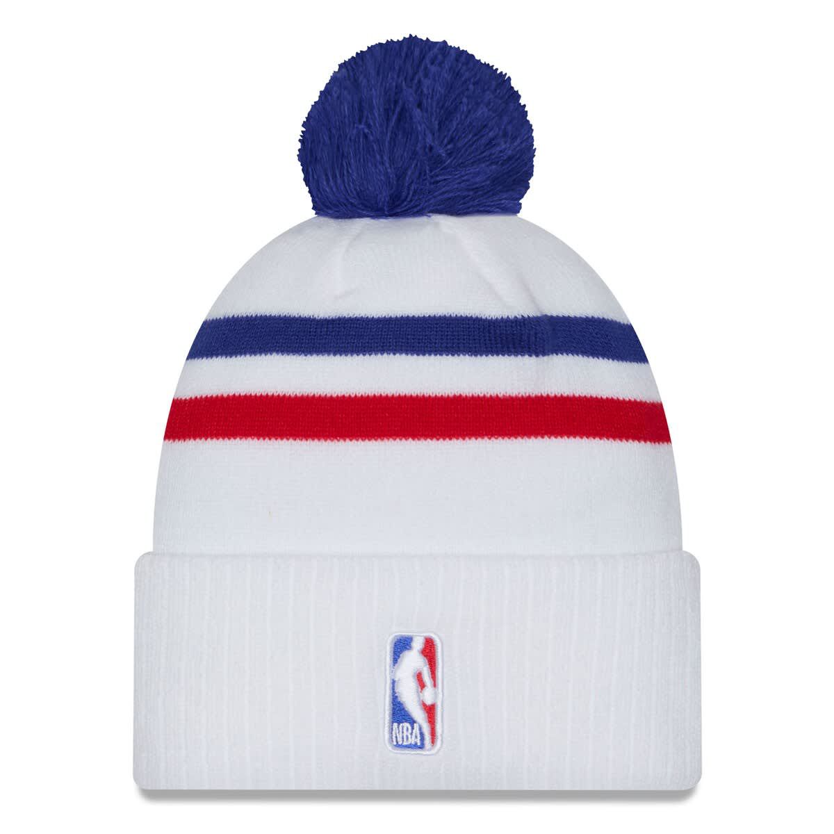 NBA Philadelphia 76ers 2024/25 City Edition Cuffed Knit Hat with Pom
