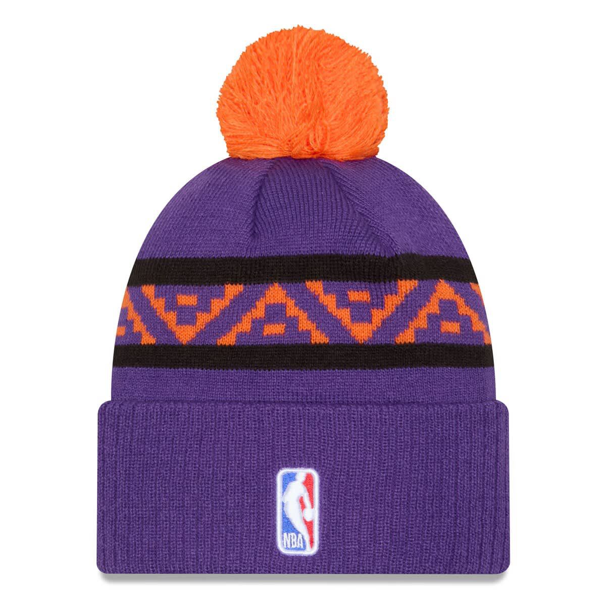NBA Phoenix Suns 2024/25 City Edition Cuffed Knit Hat with Pom
