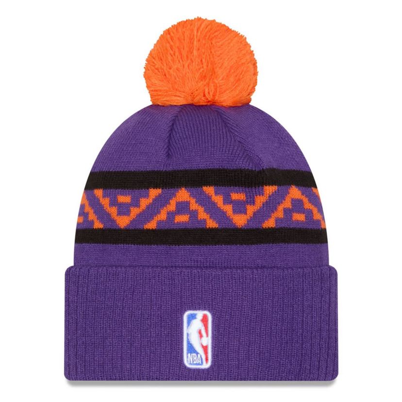 NBA Phoenix Suns 2024/25 City Edition Cuffed Knit Hat with Pom
