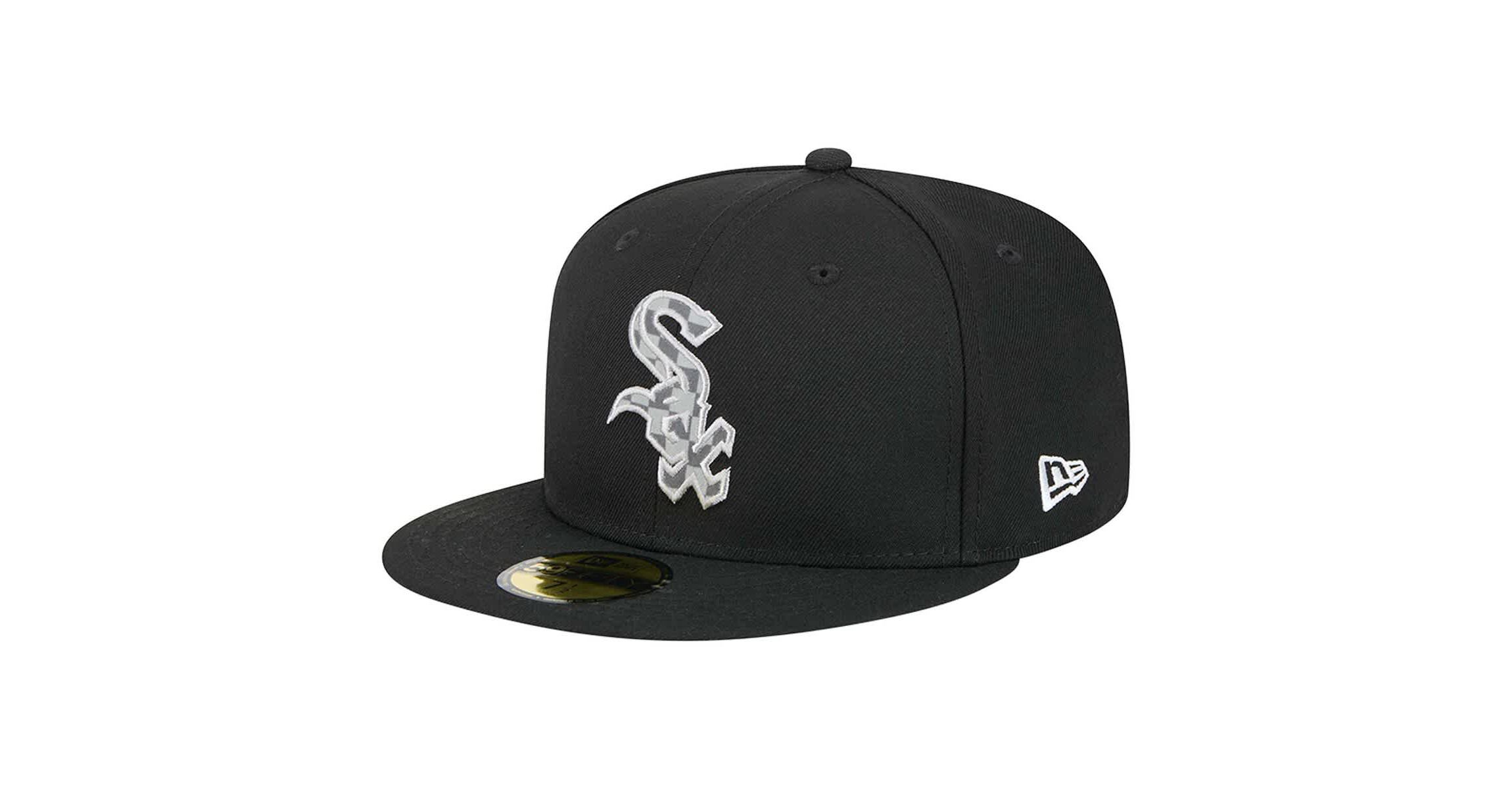Chicago White Sox MLB Chicago Sox Checkered Undervisor 59FIFTY Fitted Hat