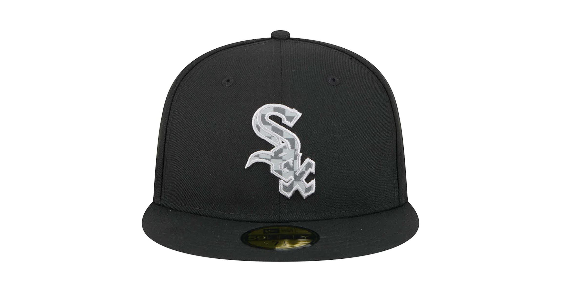 Chicago White Sox MLB Chicago Sox Checkered Undervisor 59FIFTY Fitted Hat