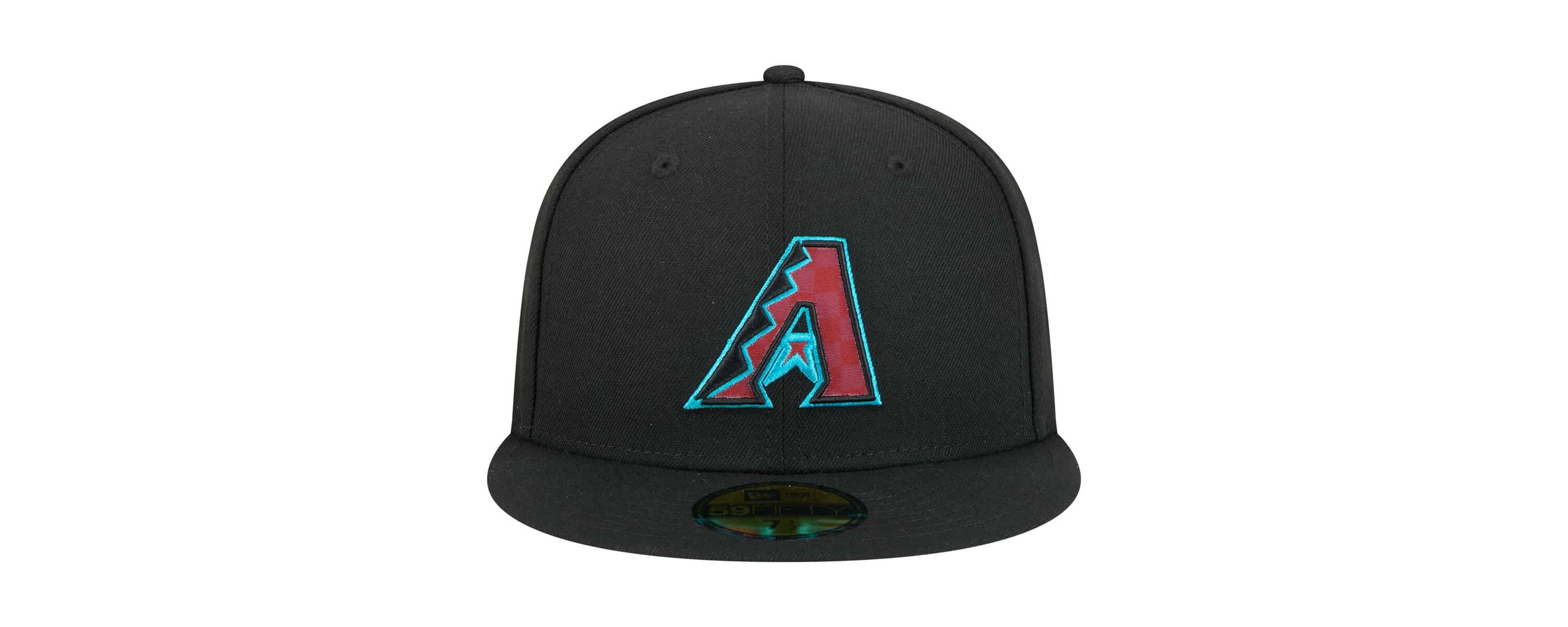 MLB Arizona Diamondbacks Checkered Undervisor 59FIFTY Fitted Hat