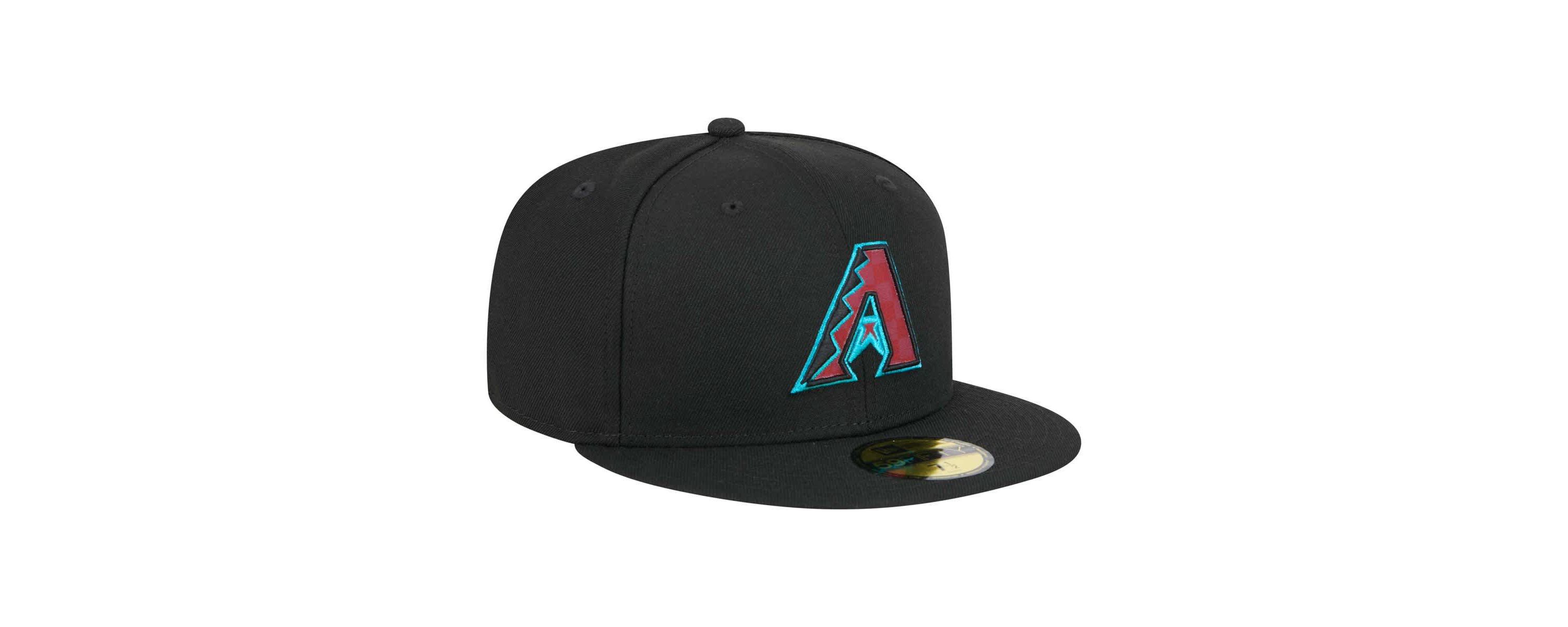 MLB Arizona Diamondbacks Checkered Undervisor 59FIFTY Fitted Hat