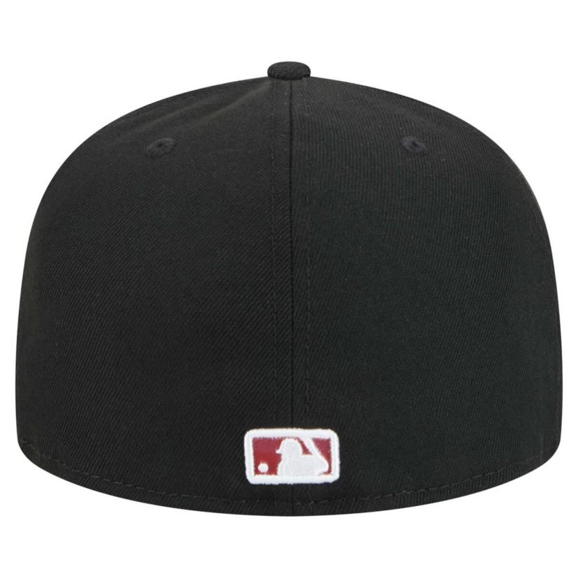 MLB Arizona Diamondbacks Checkered Undervisor 59FIFTY Fitted Hat
