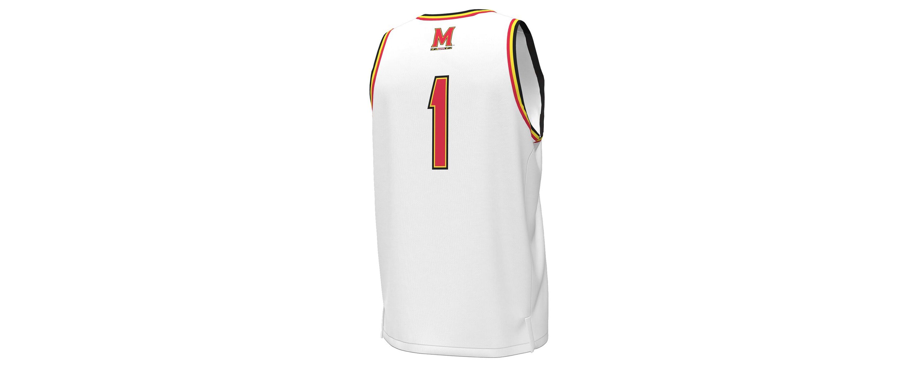 NCAA Under Armour #1 Maryland Terrapins Replica Basketball Jersey