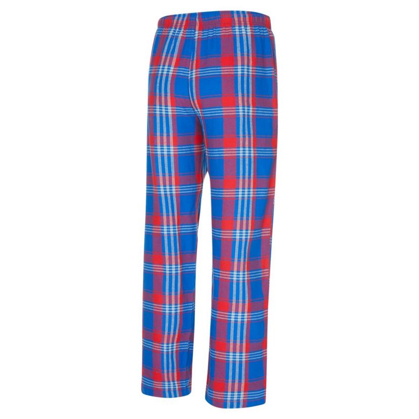 NHL Blue/Red New York Rangers Region Flannel Sleep Pants